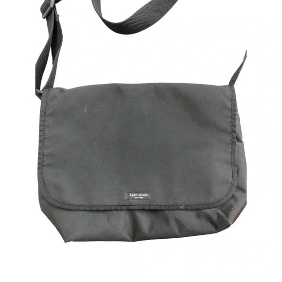 Kate spade crossbody black messenger bag vintage - Picture 2 of 7